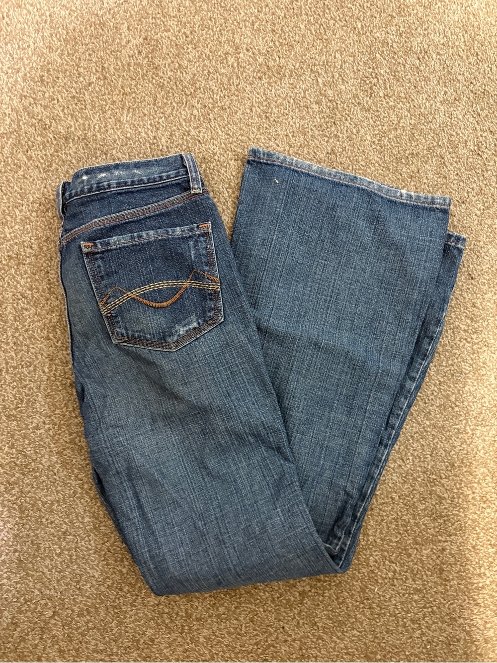 Mossimo Supply Co. Blue Wide Leg Jeans